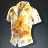 Sunny Floral Button-down
