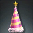 Rose Twist Party Hat