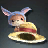 Blue Rabbit-Yata Hat