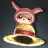 Red Rabbit-Yata Hat