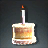 Lemon Cake Birthday Hat