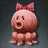 Pink Octopus Boater