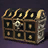 Golden Teardrop Storage Chest