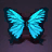 Blue Morpho Butterfly