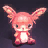 Small Red Yata Lantern