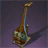 Decorative Silver Oasis Lute