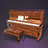 Brown Upright Piano