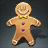 Winter Maiden's Happy Gingerbread Cookie