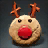 Winter Maiden's Red Nose Rudolph Cookie