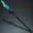 Cursed Obsidian Shortspear