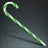 Winter Maiden's Giant Green Candy Cane